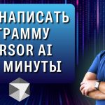 Как написать программу с Cursor AI за 2 минуты